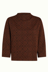 Guenda Top Lotan - Pecan Brown