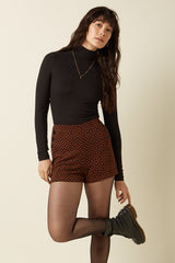 Pia Shorts Lotan - Pecan Brown
