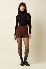 Pia Shorts Lotan - Pecan Brown
