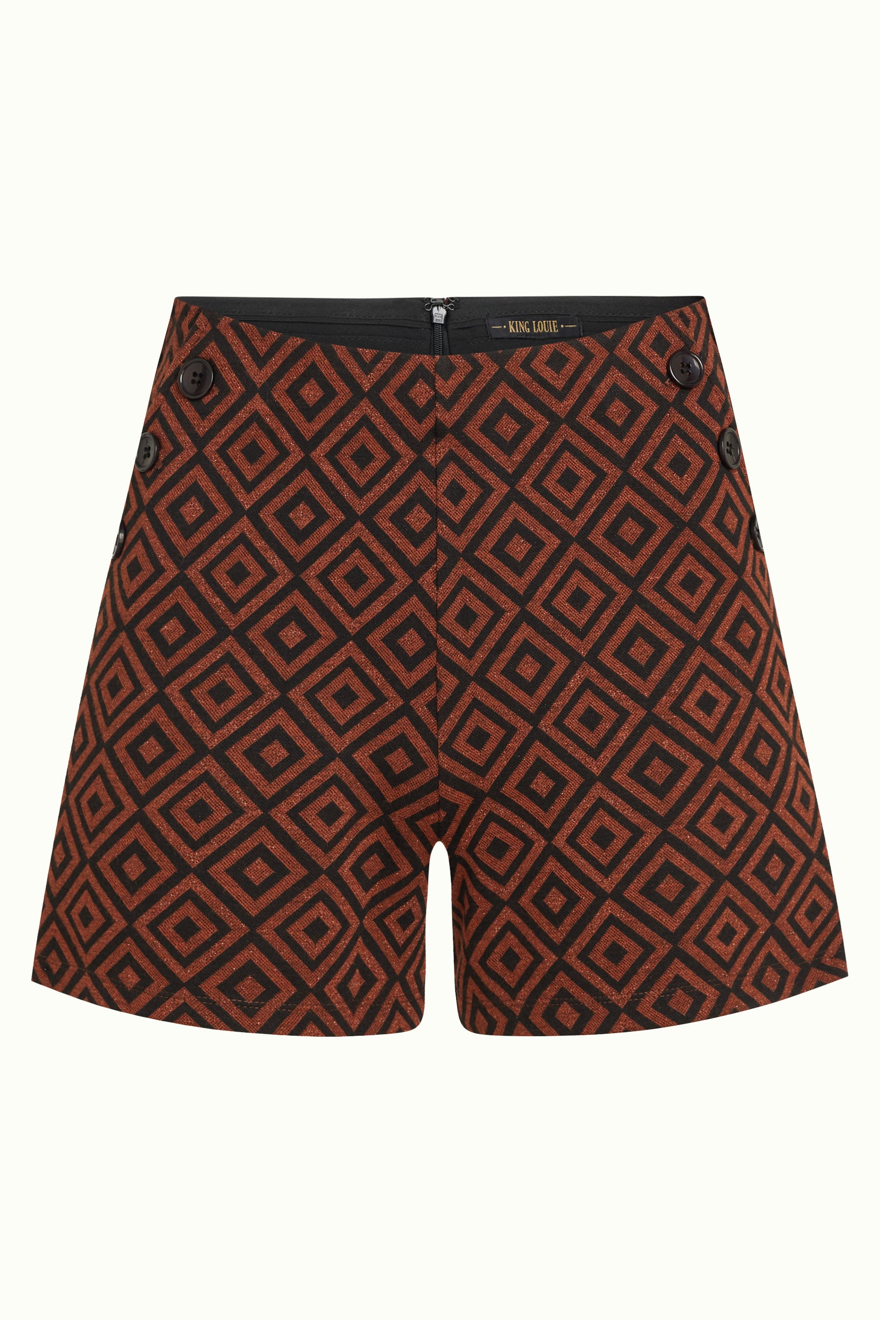 Pia Shorts Lotan - Pecan Brown