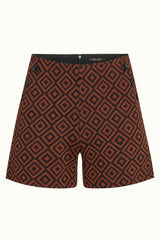 Pia Shorts Lotan - Pecan Brown