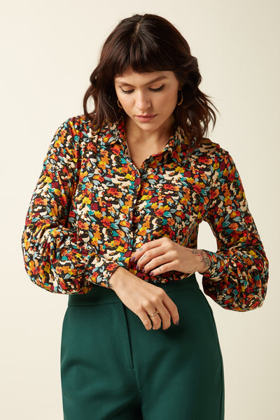 Maisie Blouse Mauve - Multi Color – King Louie