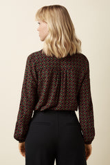Tex Blouse Jazzy - Black