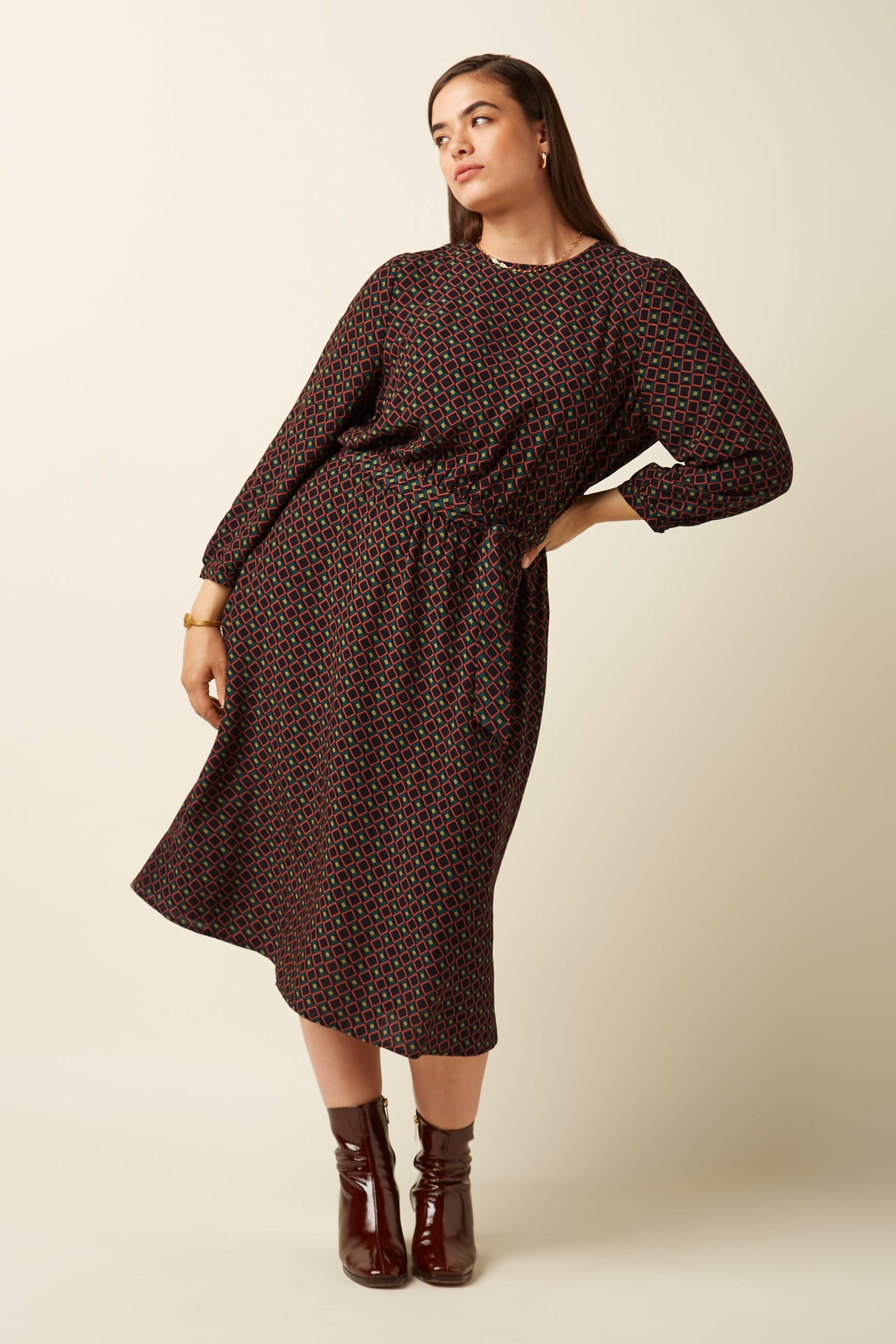 Betty Loose Fit Dress Jazzy