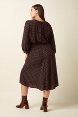 Betty Loose Fit Dress Jazzy - Black