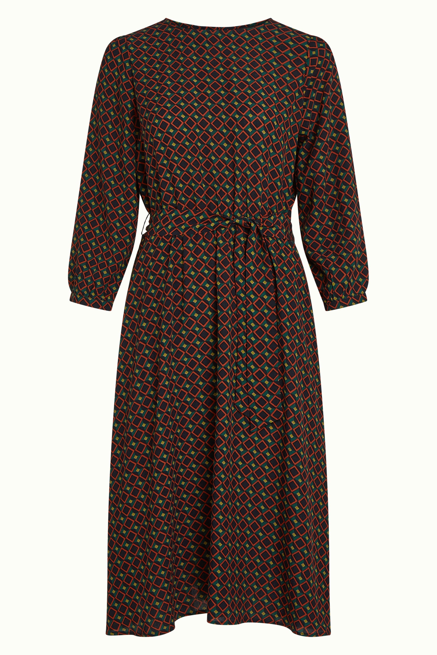 Betty Loose Fit Dress Jazzy - Black