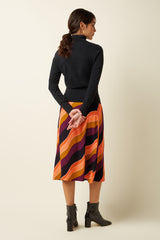 Juno Skirt Razzle - Beaujolais Red