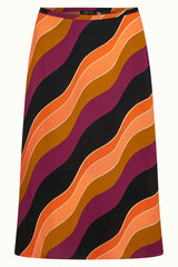 Juno Skirt Razzle - Beaujolais Red