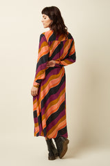 Olivia Dress Razzle - Beaujolais Red