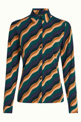 Blouse Razzle - Dragonfly Green