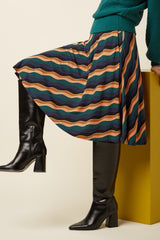 Serena Skirt Razzle - Dragonfly Green