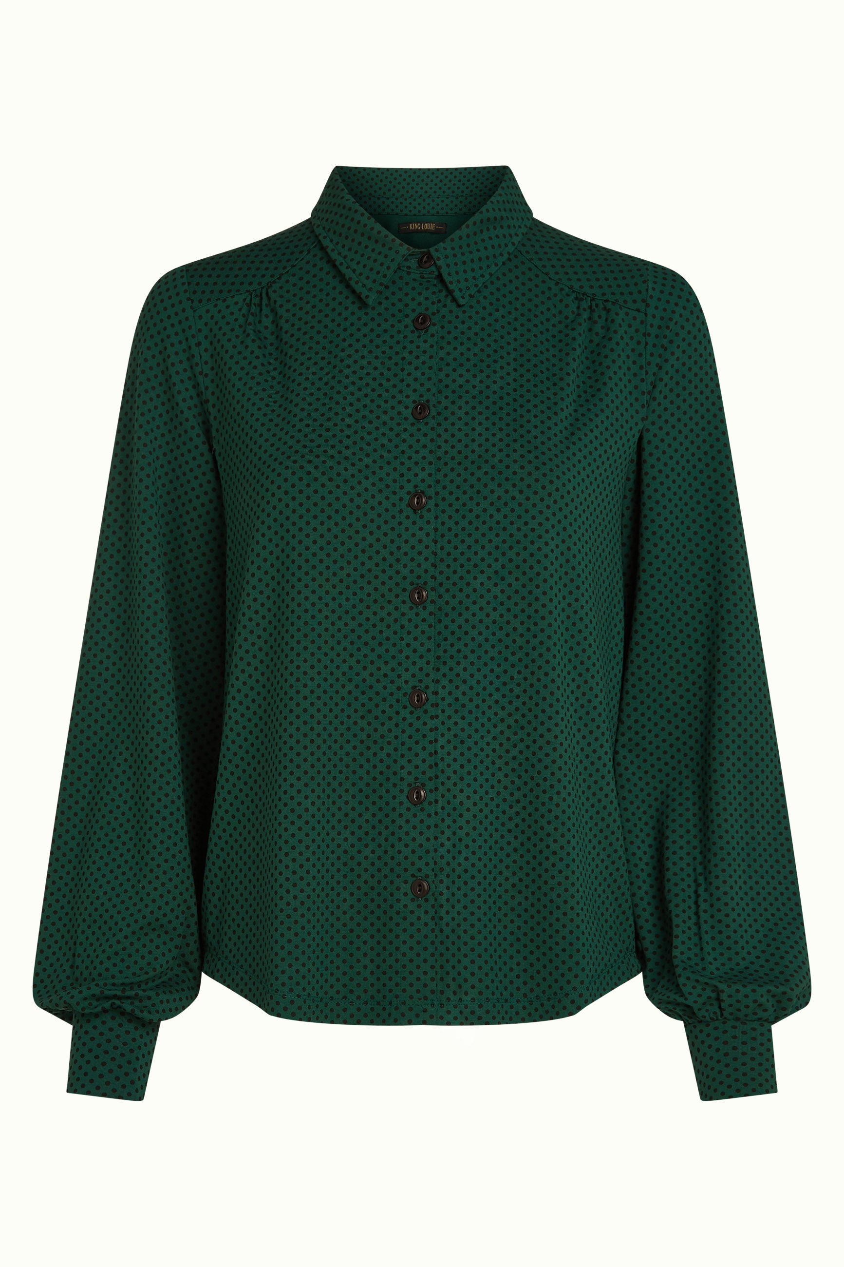 Carina Blouse Piper - Botanical Green