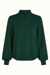 Carina Blouse Piper - Botanical Green
