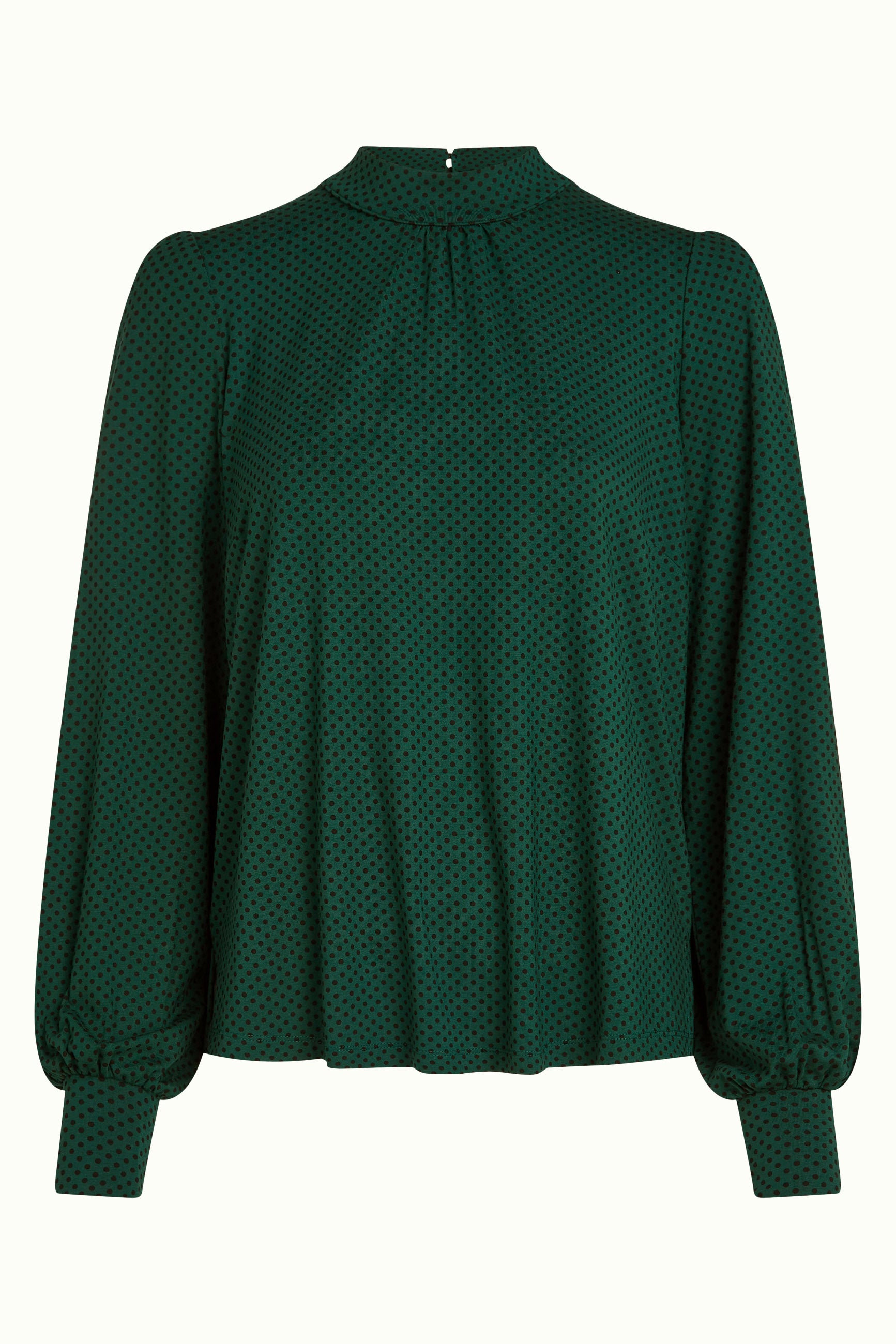 Phoebe Top Piper - Botanical Green