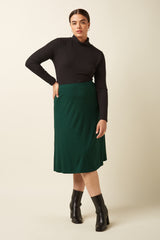 Juno Skirt Piper - Botanical Green