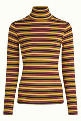 Rollneck Top Eira Stripe - Multi Color
