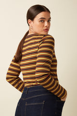 Carice V Top Eira Stripe - Multi Color