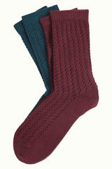 Socks 2-Pack Ajour