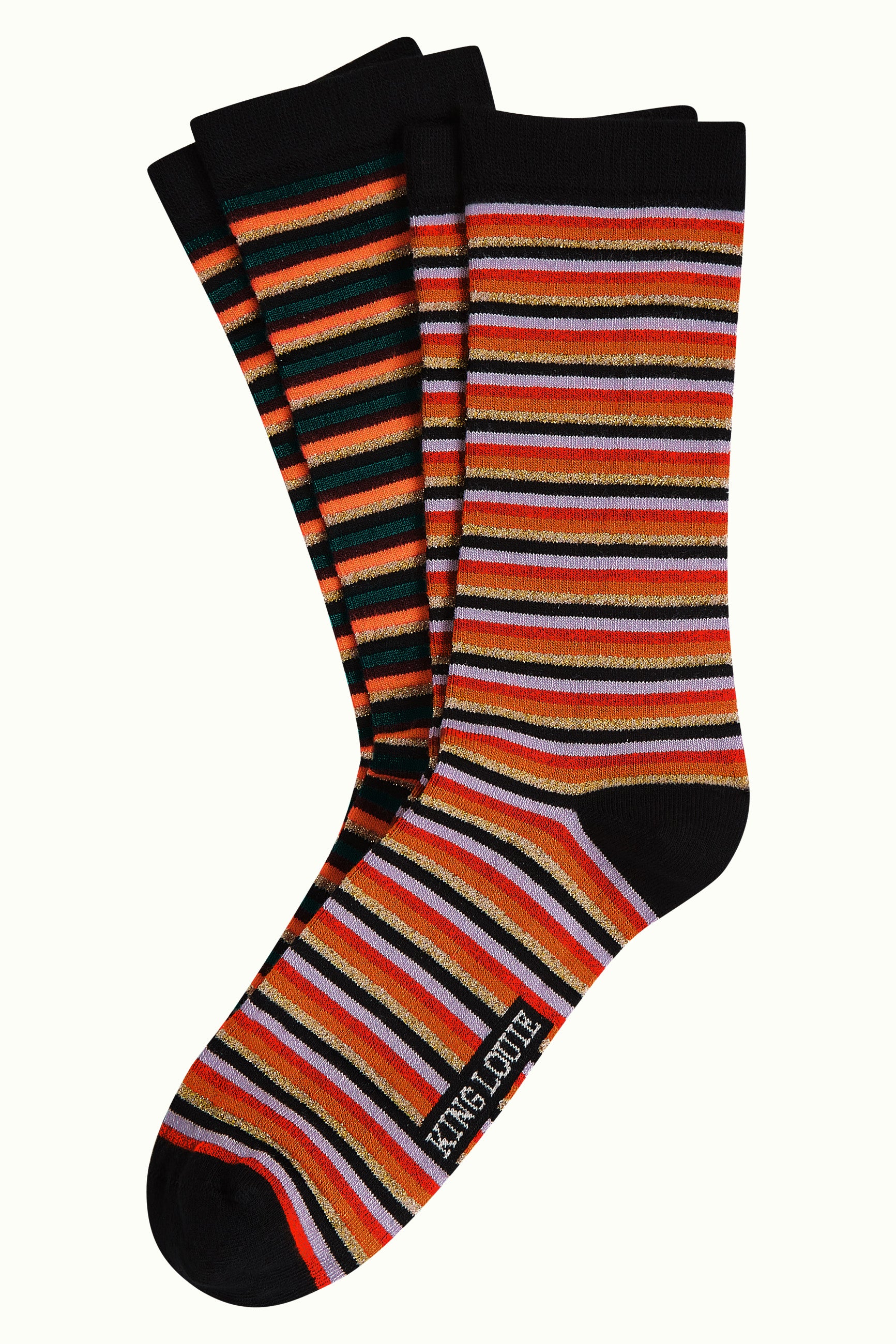 Socks 2-Pack Vicky Stripe