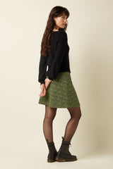 Border Skirt Dumas - Spruced Green