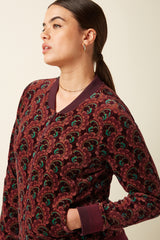 Bessie Jacket Winkle - Porto Red