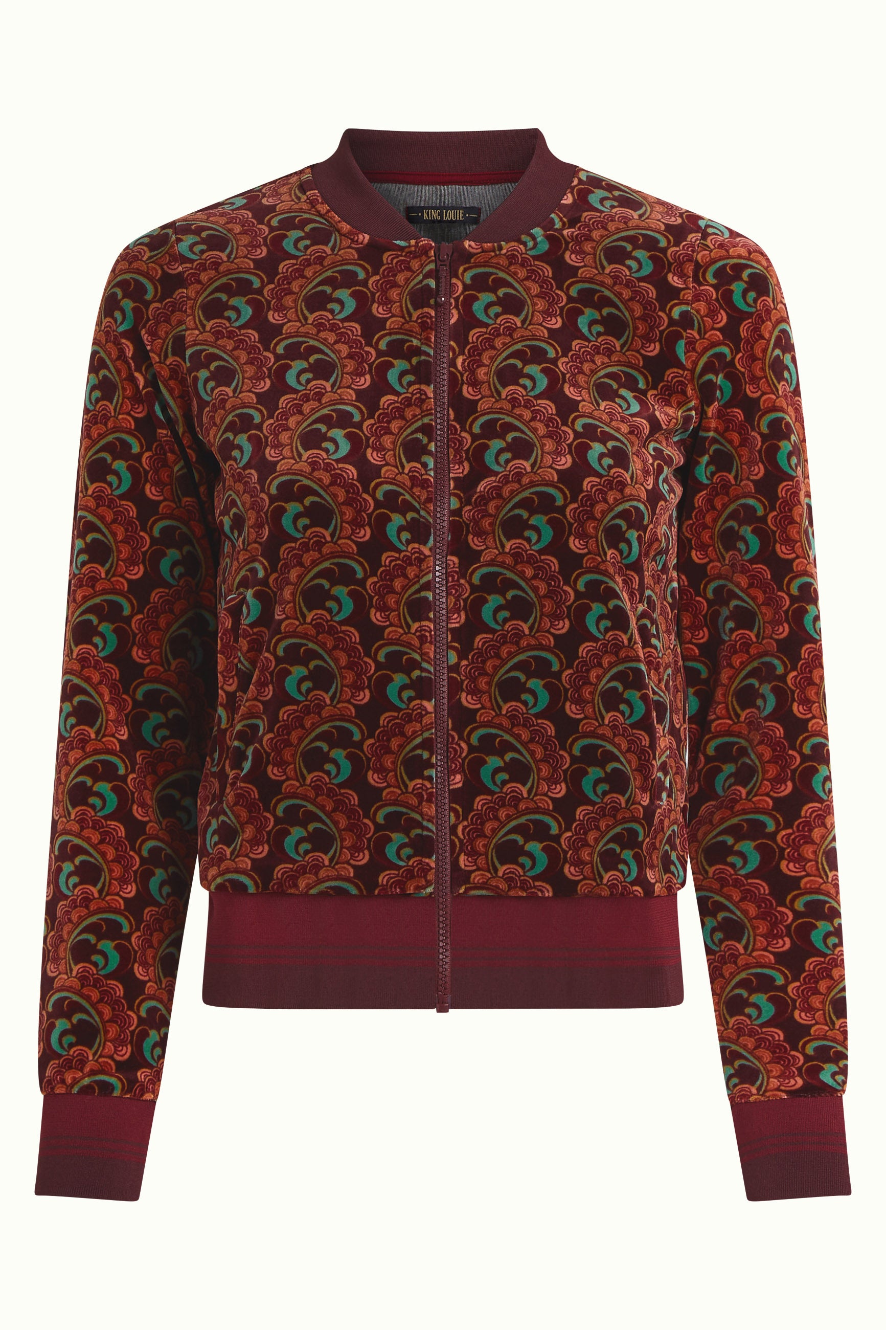 Bessie Jacket Winkle - Porto Red