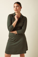 Diner Dress Brisk - Spruced Green