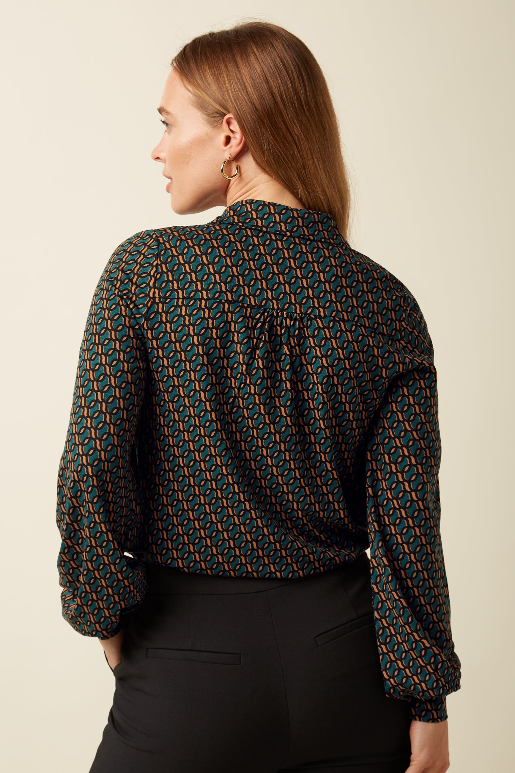 Maisie Blouse Brisk - Spruced Green