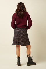 Border Skirt Jangle - Black