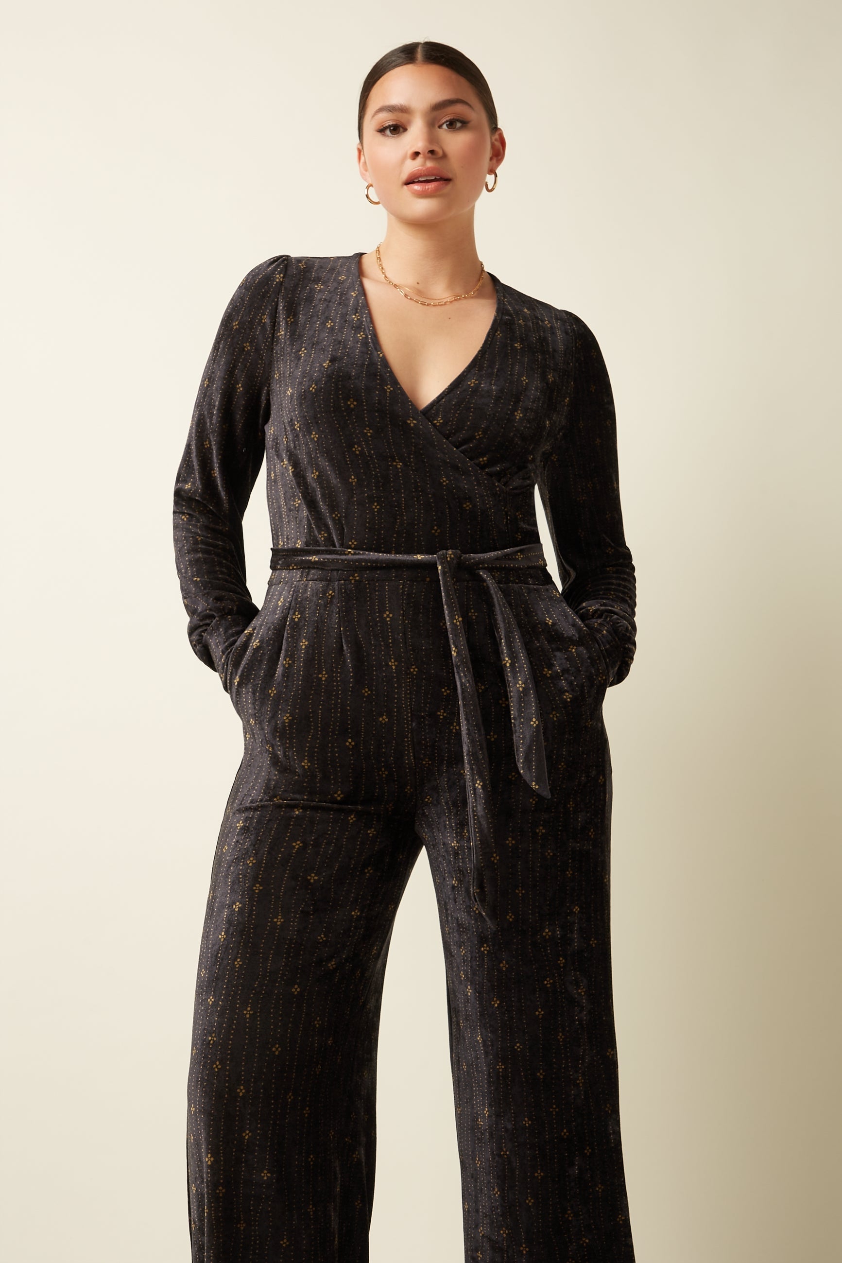 Zita Jumpsuit Nieve - Caviar