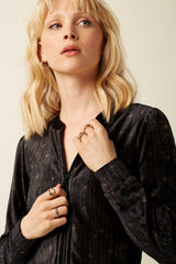 Iris Jacket Nieve - Caviar