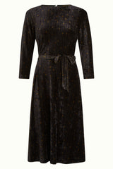 Joyce Dress Nieve - Caviar