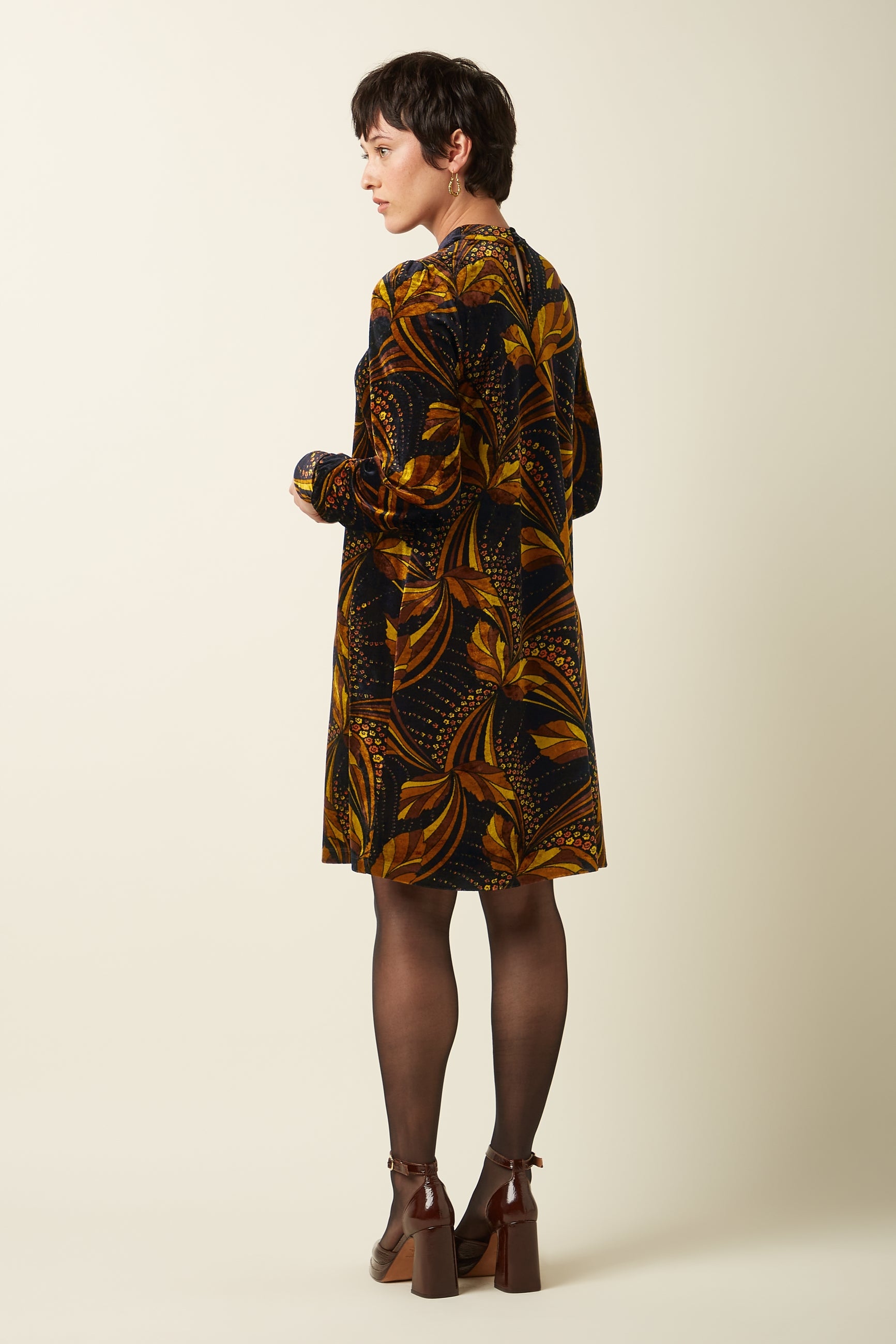 Sandy Dress Shimmy - Black