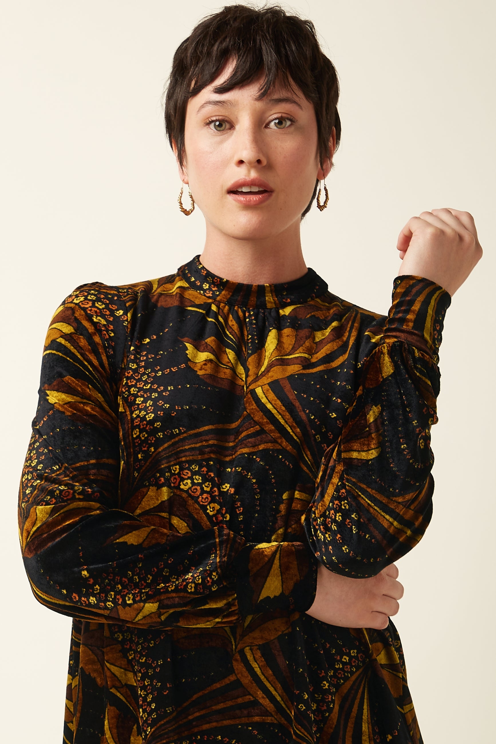 Sandy Dress Shimmy - Black