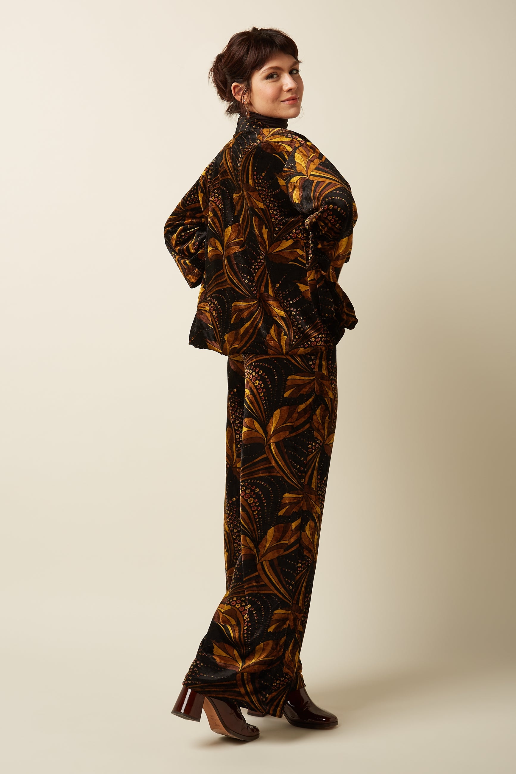 Noor Jacket Shimmy - Black