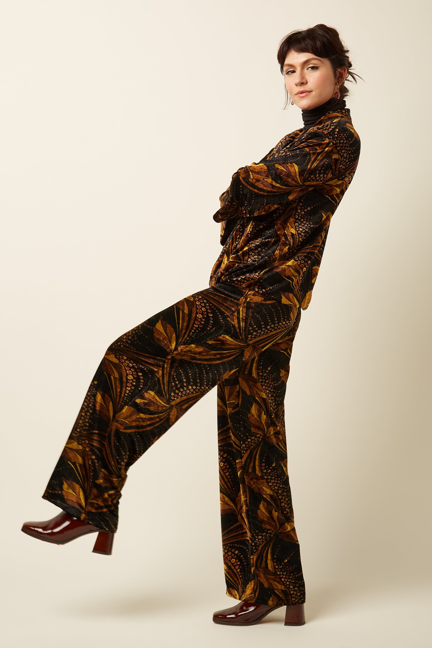 Noor Jacket Shimmy - Black