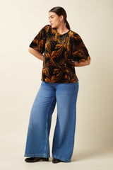 Lizzy Top Shimmy - Black