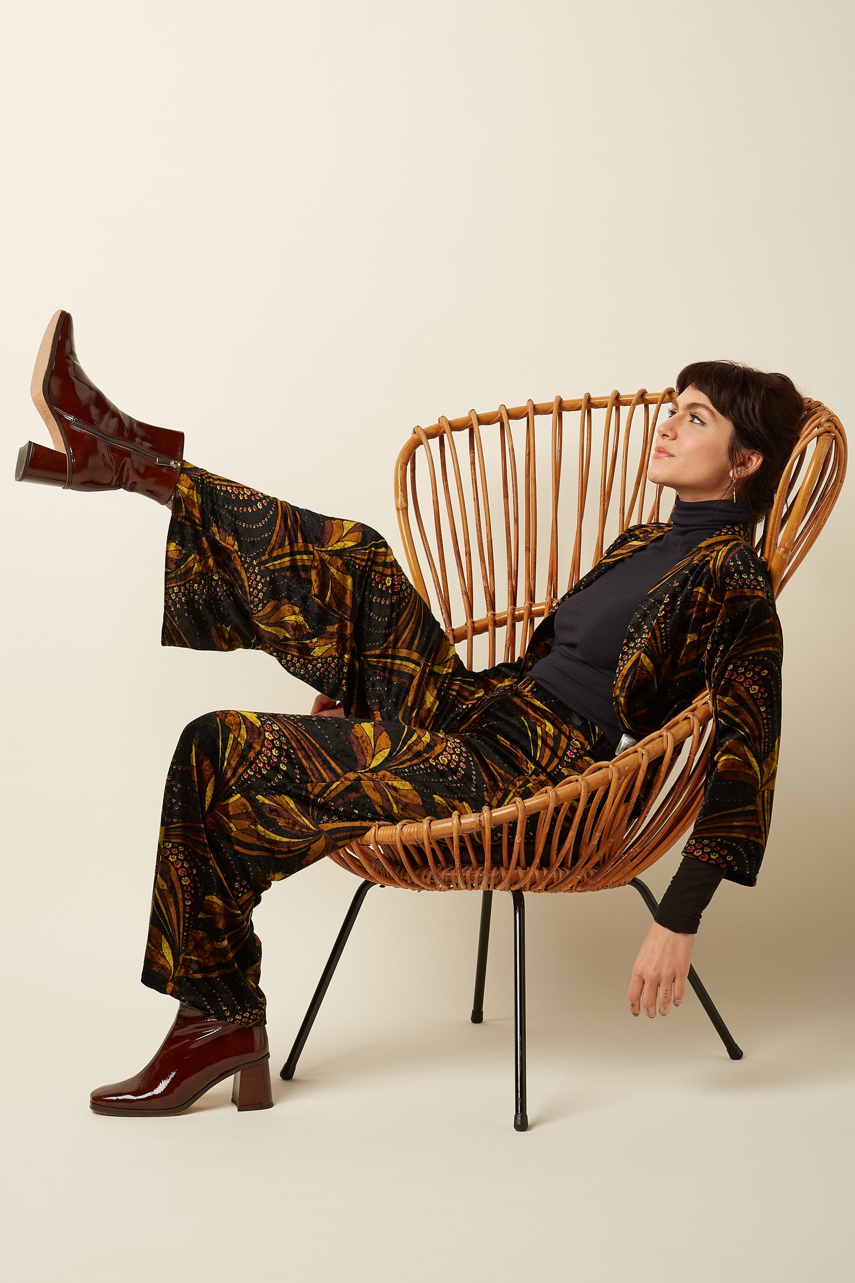 Sara Pants Shimmy - Black