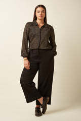 Carina Blouse Starlet - Black