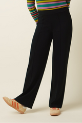 Border Pintuck Pants Milano Uni