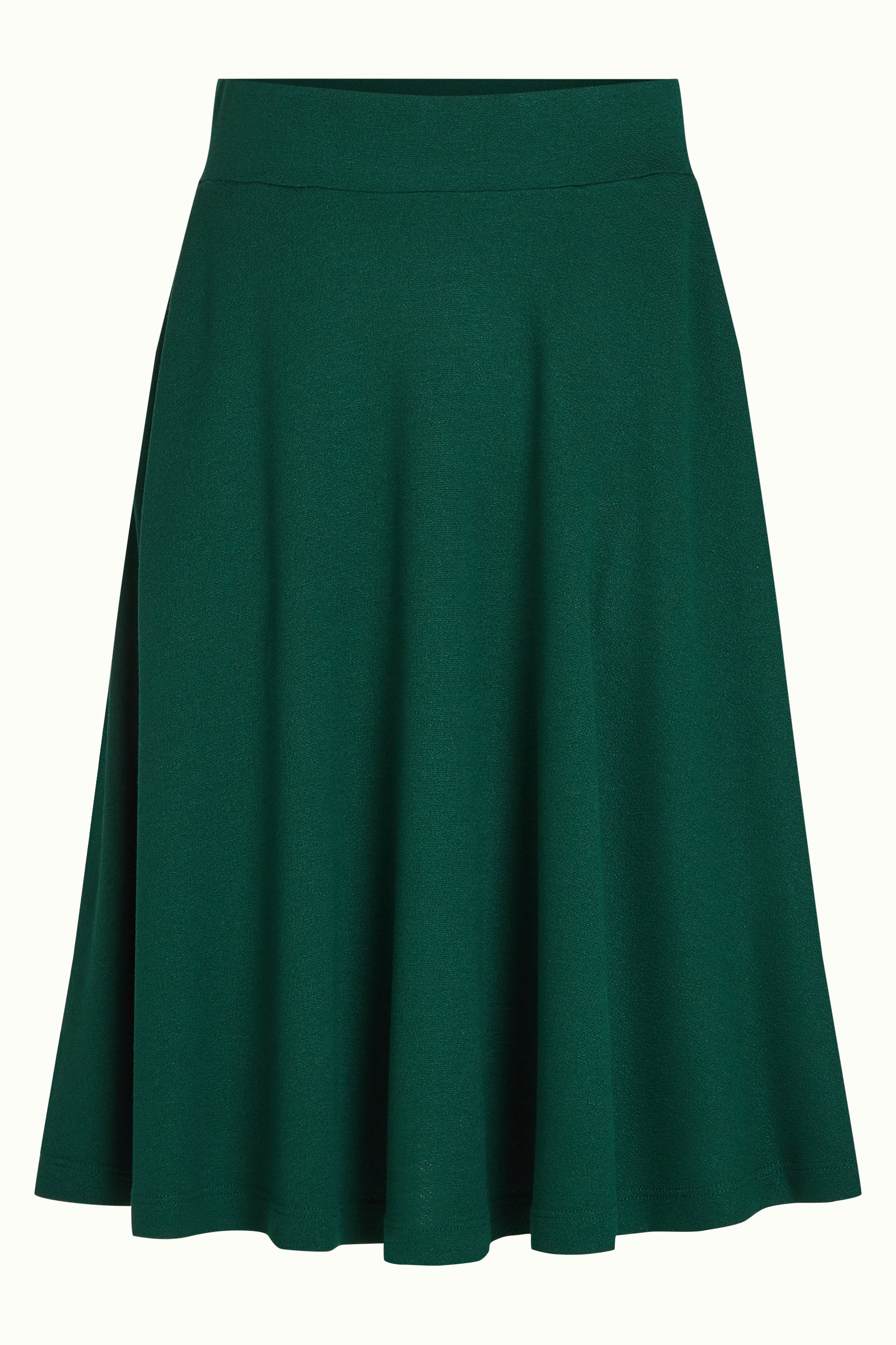 Serena Skirt Milano Crepe - Botanical Green