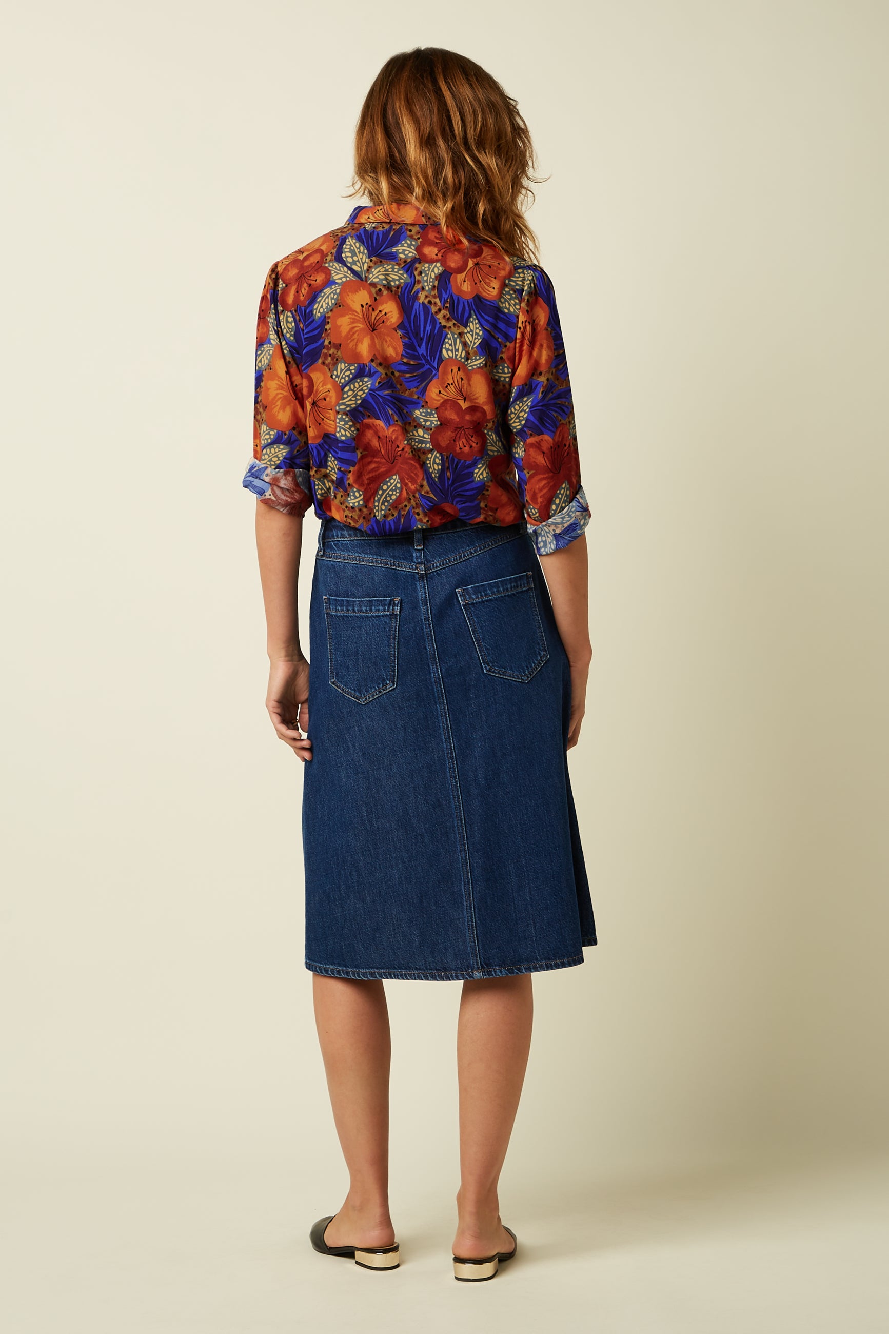 Karen Blouse Maui - Summer Fig