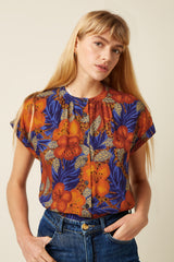 Stella Blouse Maui - Summer Fig