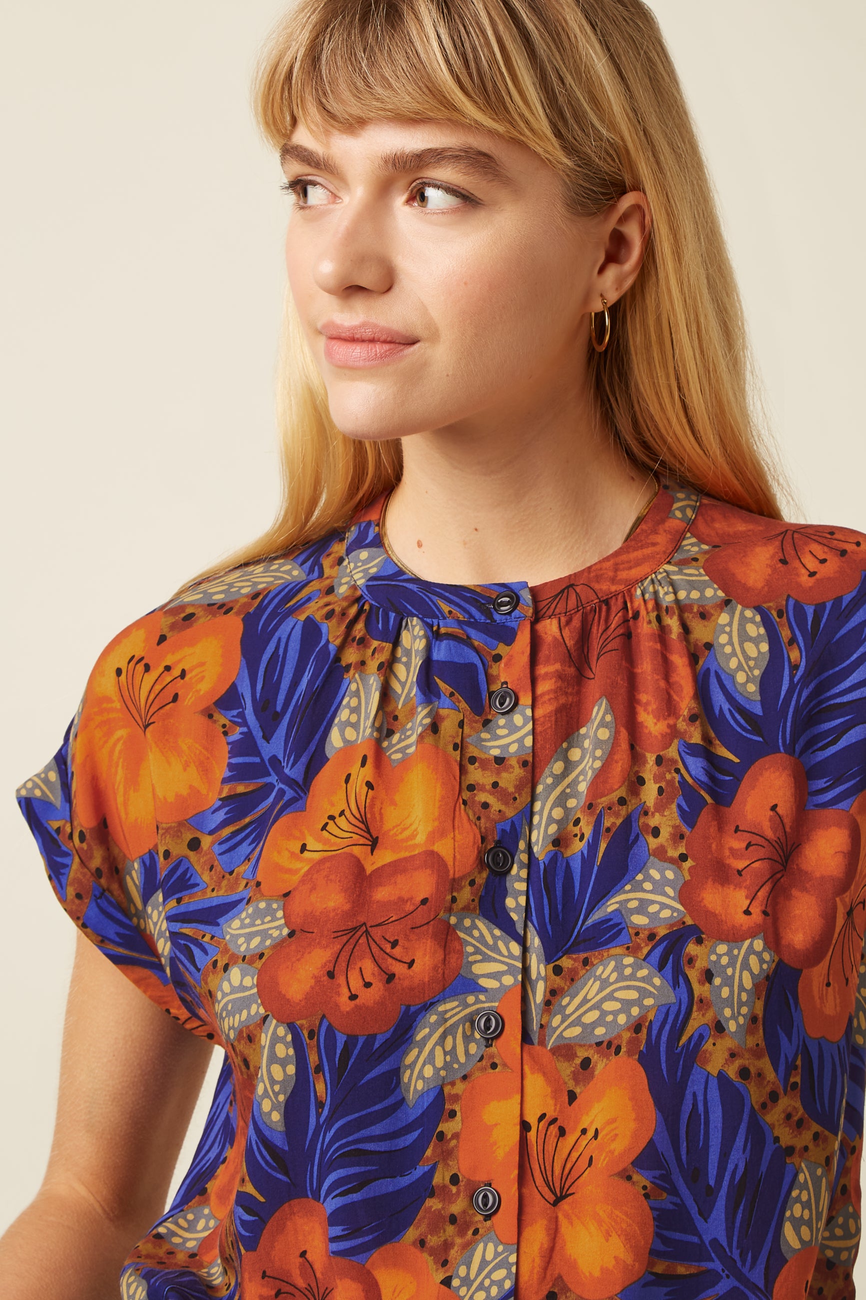 Stella Blouse Maui - Summer Fig