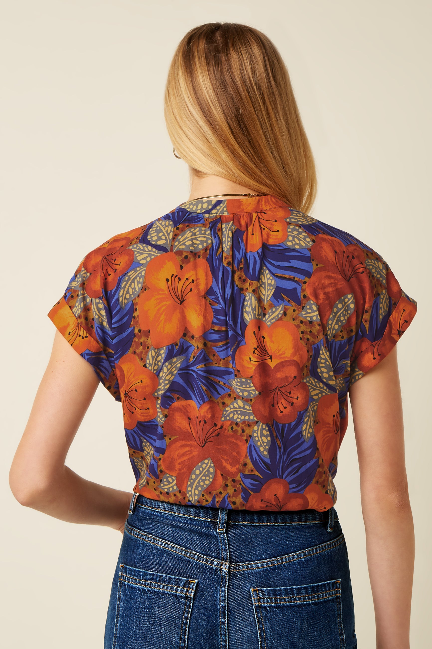 Stella Blouse Maui - Summer Fig