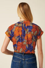 Stella Blouse Maui - Summer Fig