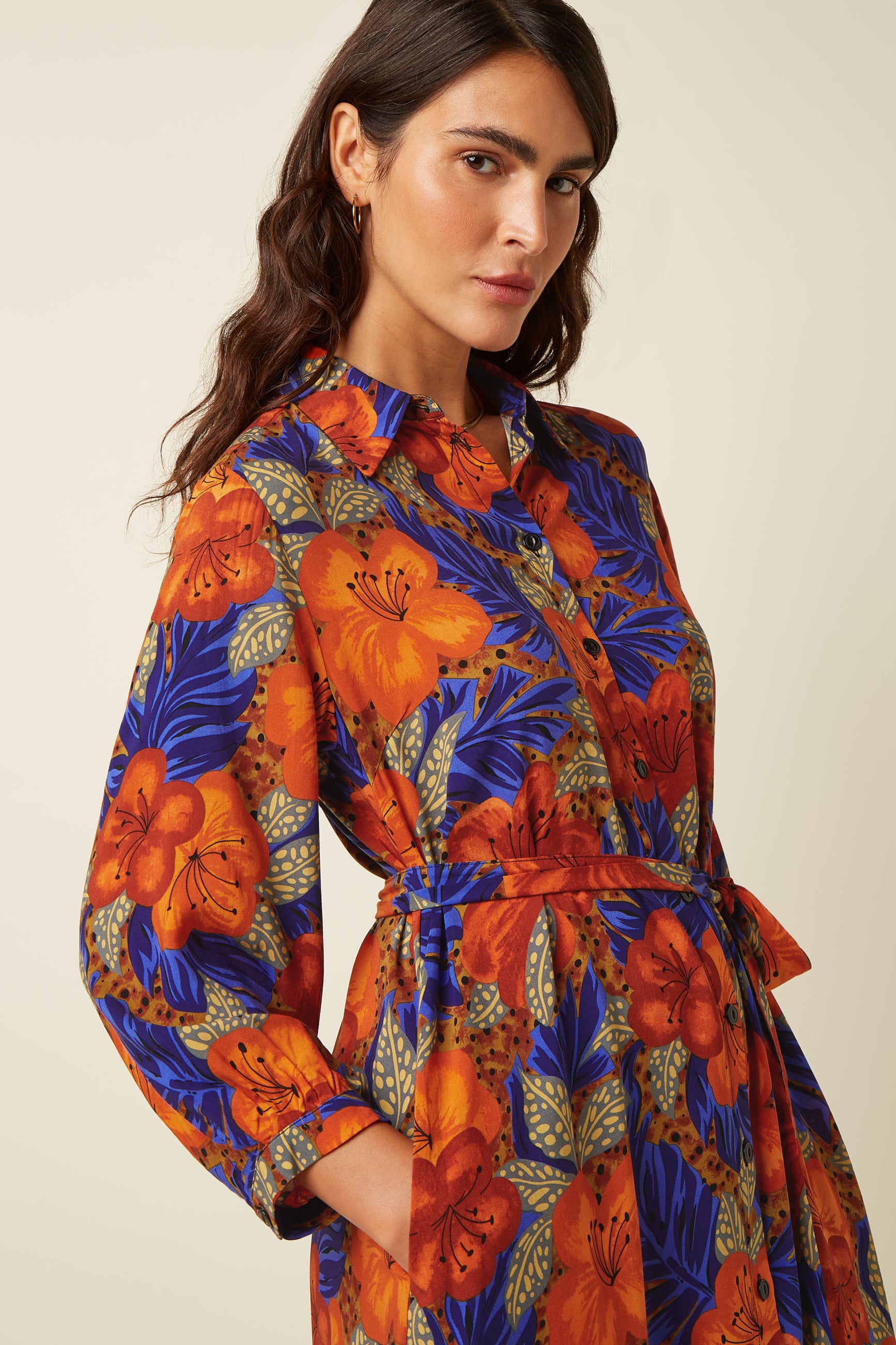 Vica Dress Maui - Summer Fig