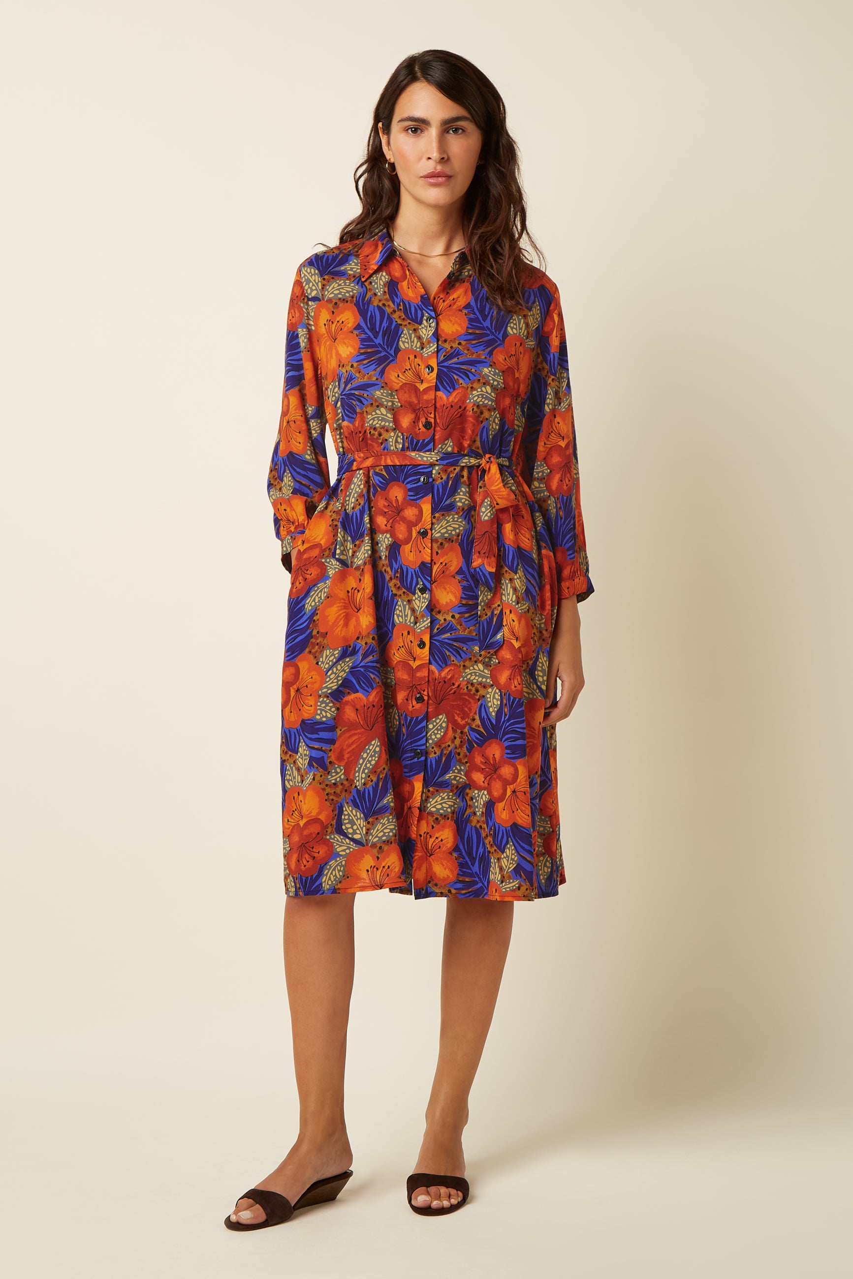 Vica Dress Maui - Summer Fig