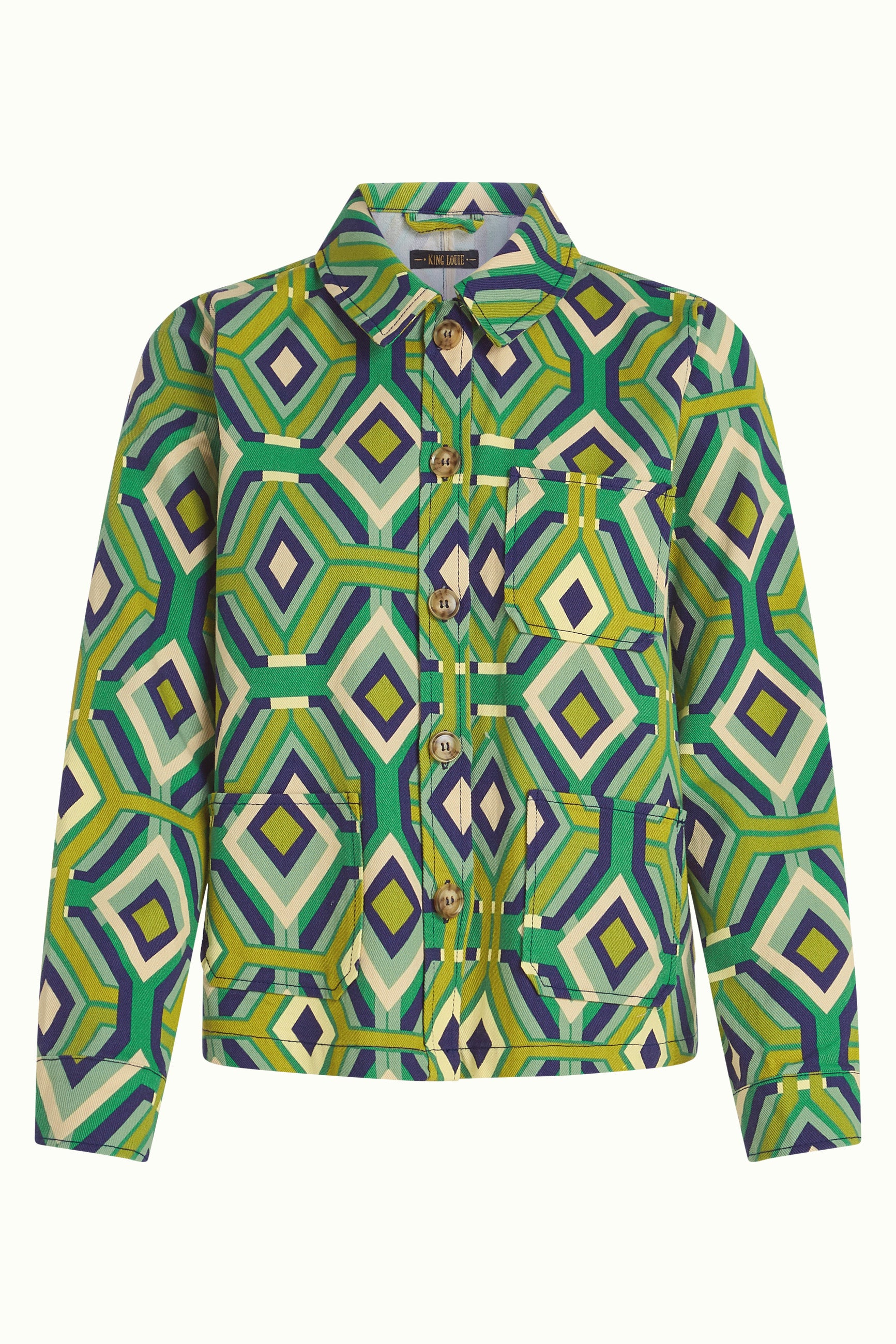 Ellen Jacket Cadiz - Beacon Blue