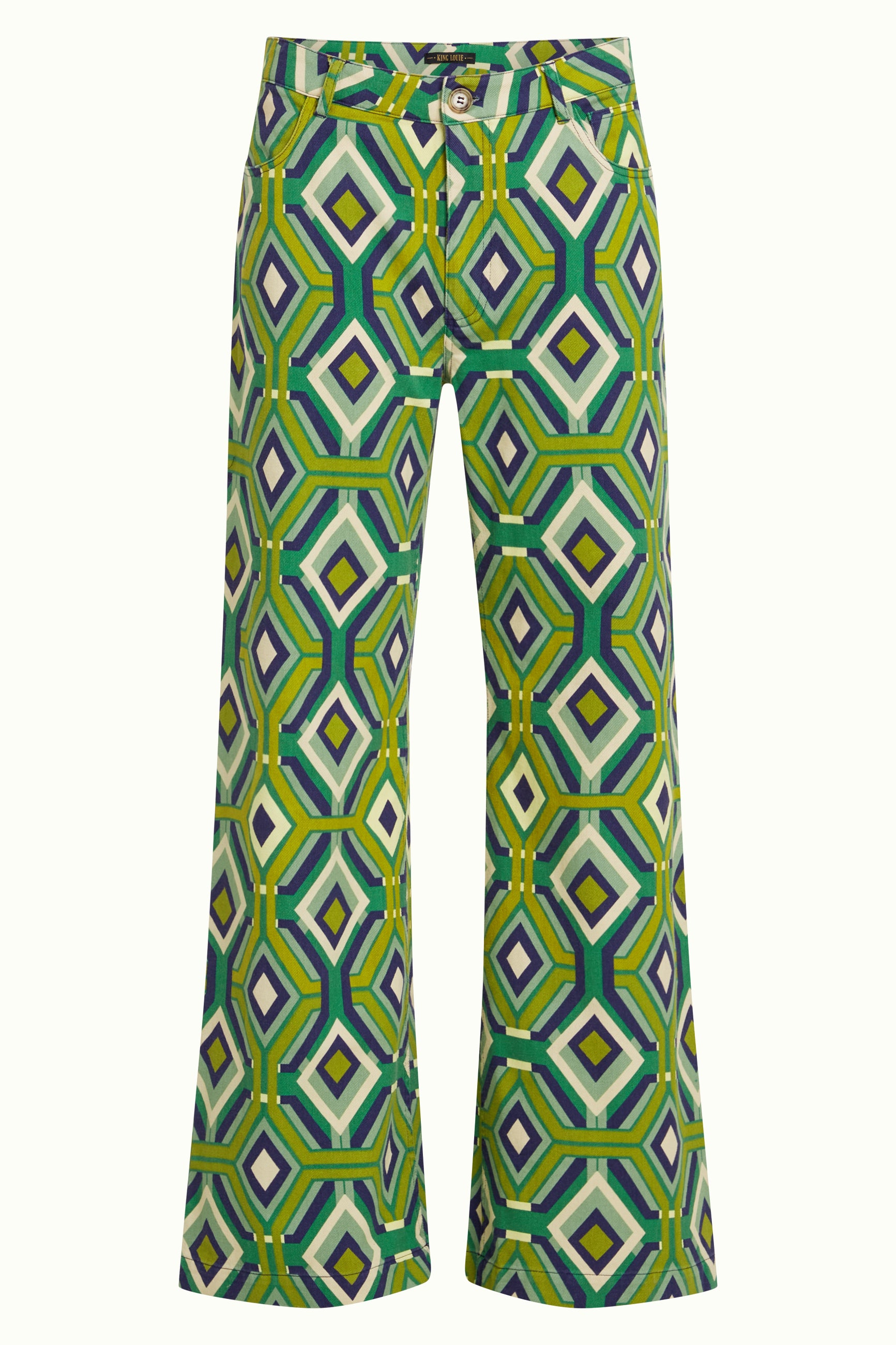 Paige Pants Cadiz - Beacon Blue